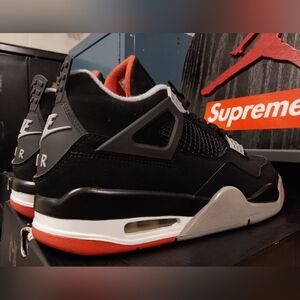 Retro Jordan 4 Og Breds 2019 Size 9